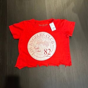 T-shirt x-small red